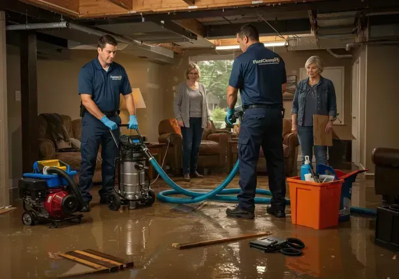 Basement Water Extraction and Removal Techniques process in Vermilion Parish, LA